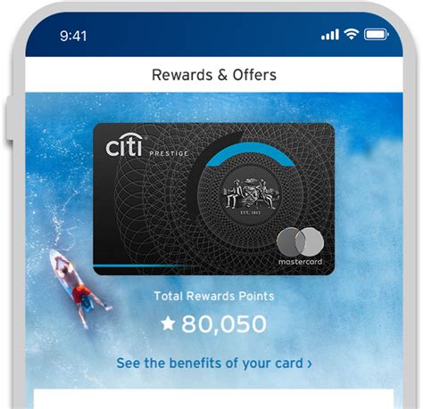 Citi Prestige Credit Card Rewards Benefits .